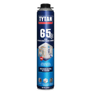 Пена монтажная профессиональная зимняяTYTAN Professional 65