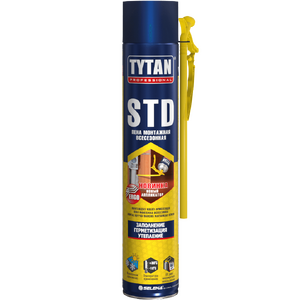 Пена монтажная бытовая всесезонная TYTAN Professional STD ERGO
