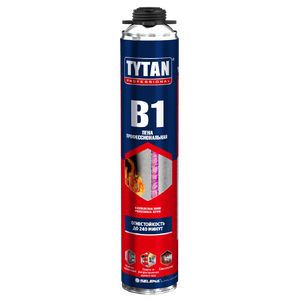 Огнестойкая монтажная профессиональная пена TYTAN Professional B1