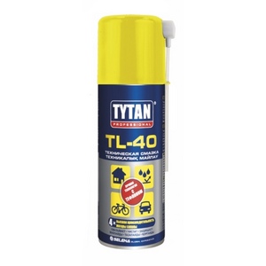 Техническая смазка-аэрозольTYTAN Professional TL-40