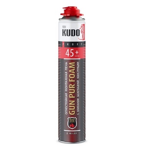 Огнестойкая монтажная профессиональная пена KUDO FIRE PROOF 45+