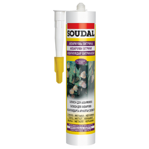 Герметик силиконовый аквариумный SOUDAL