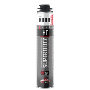 Клей-пена монтажный конструкционный профессиональный всесезонный KUDO SUPERBLITZ HT