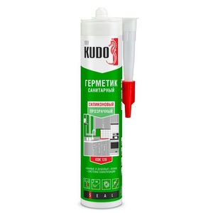Герметик силиконовый санитарный KUDO белый