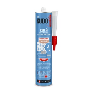 Универсальный монтажный клей быстрой фиксации на каучуковой основе KUDO