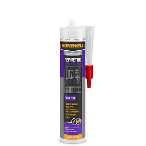 Герметик силиконовый универсальный DONEWELL белый DSK 101