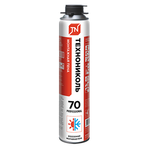 Пена монтажная ТЕХНОНИКОЛЬ 70 PROFESSIONAL всесезонная