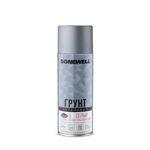 Грунт универсальный акриловый DONEWELL серый
