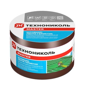 Кровельная лента NICOBAND 10 м х 10 см Коричневый