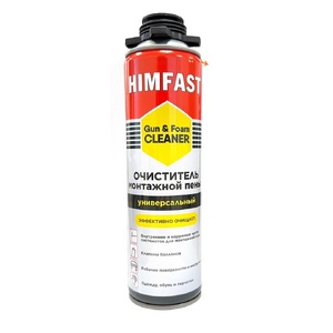 Очиститель монтажной пены универсальный  HIMFAST FOAM&GUN CLEANER