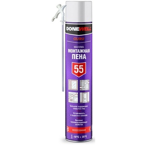 Пена монтажная бытовая всесезонная Donewell MAXXIMA 55