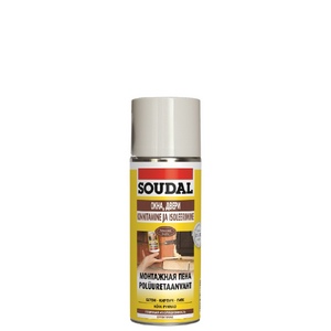 Пена монтажная бытовая летняя  ЖЕЛТАЯ SOUDAL 500мл