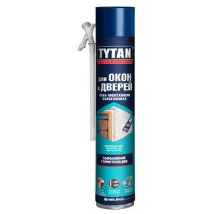 Пена монтажная бытовая всесезонная TYTAN Professional для окон и дверей