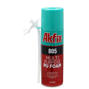 Пена монтажная бытовая всесезонная многоцелевая Akfix 805 600 мл
