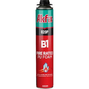 Огнестойкая монтажная профессиональная пена Akfix 820P B1