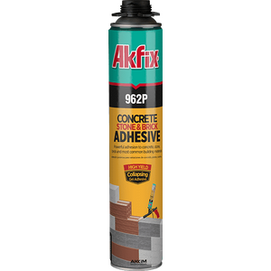 Клей-пена монтажный профессиональный Akfix 962P  для кирпича и газоблока  800 мл