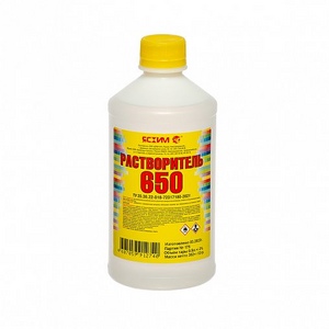 Растворитель  650  0,5 л (25) ПЭТ