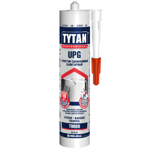 TYTAN Professional Герметик Силиконовый Санитарный UPG TURBO белый КИТАЙ