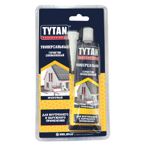 TYTAN Professional Универсальный герметик силиконовый прозрачный 85 мл
