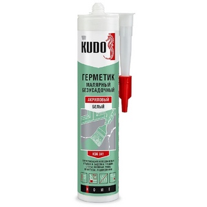 Герметик акриловый малярный KUDO НОМЕ, белый, KSK-341, 280 мл
