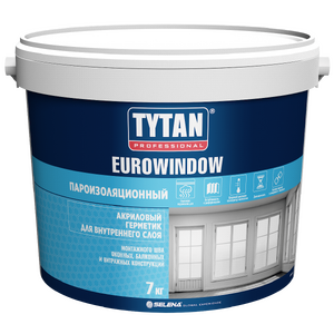 TYTAN Professional EUROWINDOW Герметик Акриловый Внутренний Пароизоляционный 7 кг белый