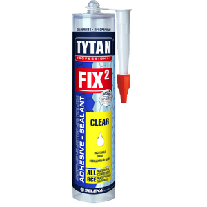 TYTAN Professional Клей-герметик Fix2 Clear 290 мл