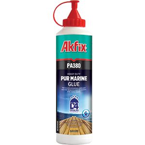 Морской клей Д4 Akfix PA380 ПУ Прозрачный 800 г