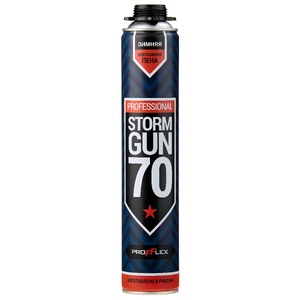 Пена монтажная зимняя PROFFLEX  Storm Gun 70л