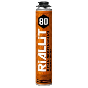 Пена монтажная летняя PROFFLEX RIALLIT 80  НОВИНКА!!!