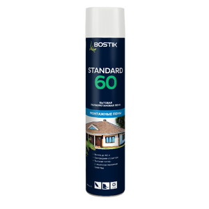 Пена монтажная бытовая летняя BOSTIK Standard 60, 750 мл.
