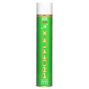 Пена монтажная бытовая PROFFLEX 500 STANDARD