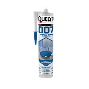 QUELYD 007 Клей-герметик Crystal Clear прозрачный 300 г