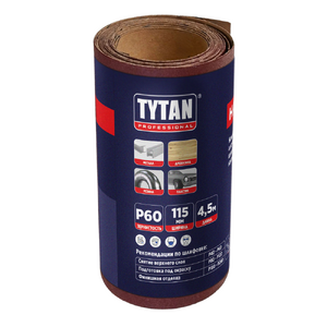 Tytan Professional наждачная бумага в рулоне (115х4500мм; P60)