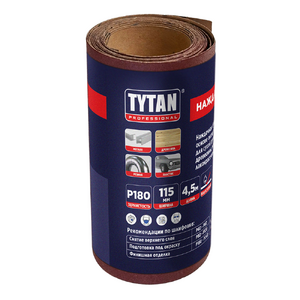 Tytan Professional наждачная бумага в рулоне (115х4500мм; P180)
